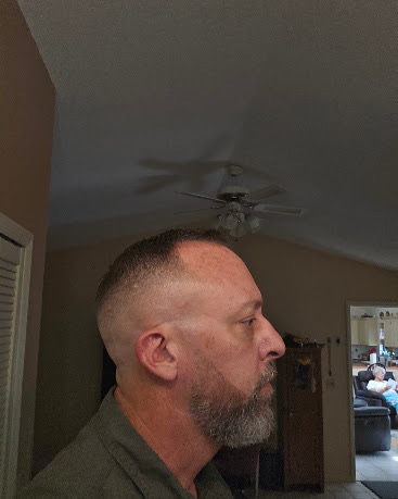 Skin fade with beard trim